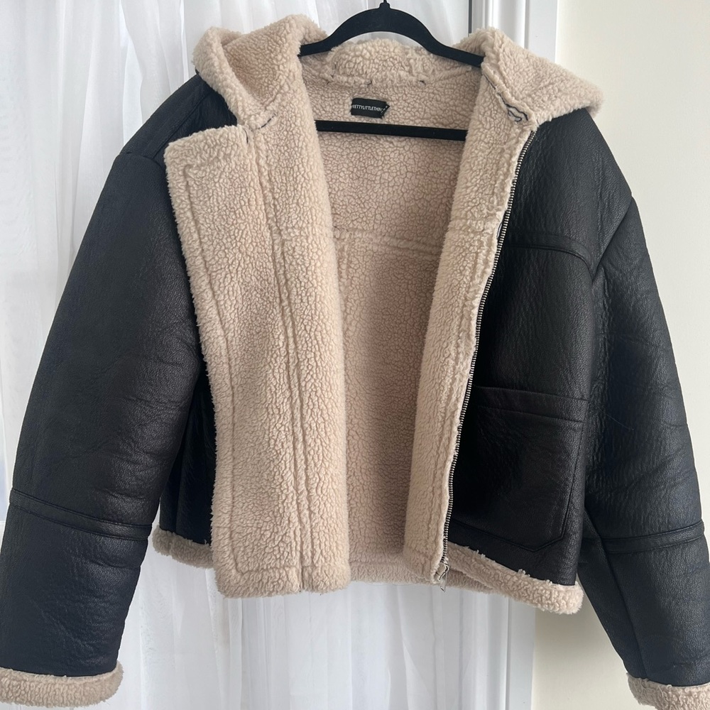 Borg aviator jacket